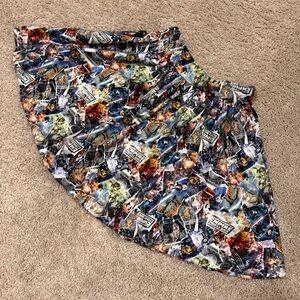 STAR WARS HER UNIVERSE SKIRT WITH POCKETS SIZE XS EMPIRE STRIKES BACK